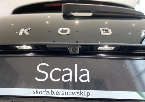 Skoda Scala cena 110600 przebieg: 1, rok produkcji 2024 z Zagórów małe 254